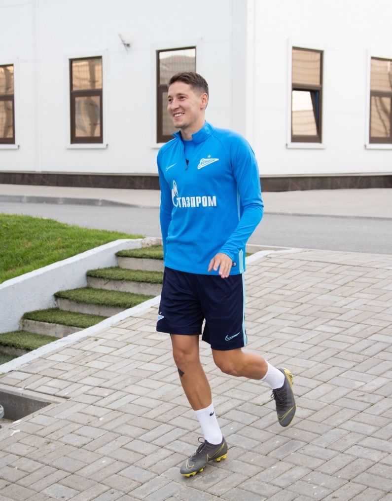 Открытая тренировка «Зенита» перед матчем с «Тамбовом»