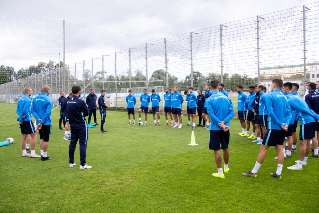 Открытая тренировка «Зенита» перед матчем с «Тамбовом»