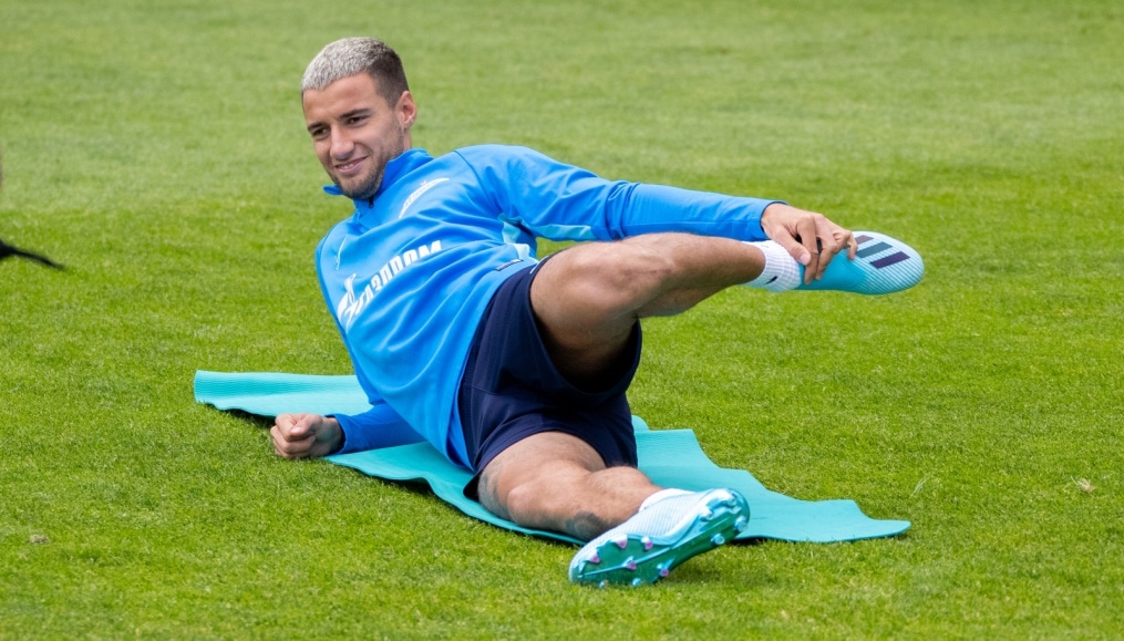 Открытая тренировка «Зенита» перед матчем с «Тамбовом»