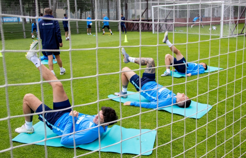 Открытая тренировка «Зенита» перед матчем с «Тамбовом»