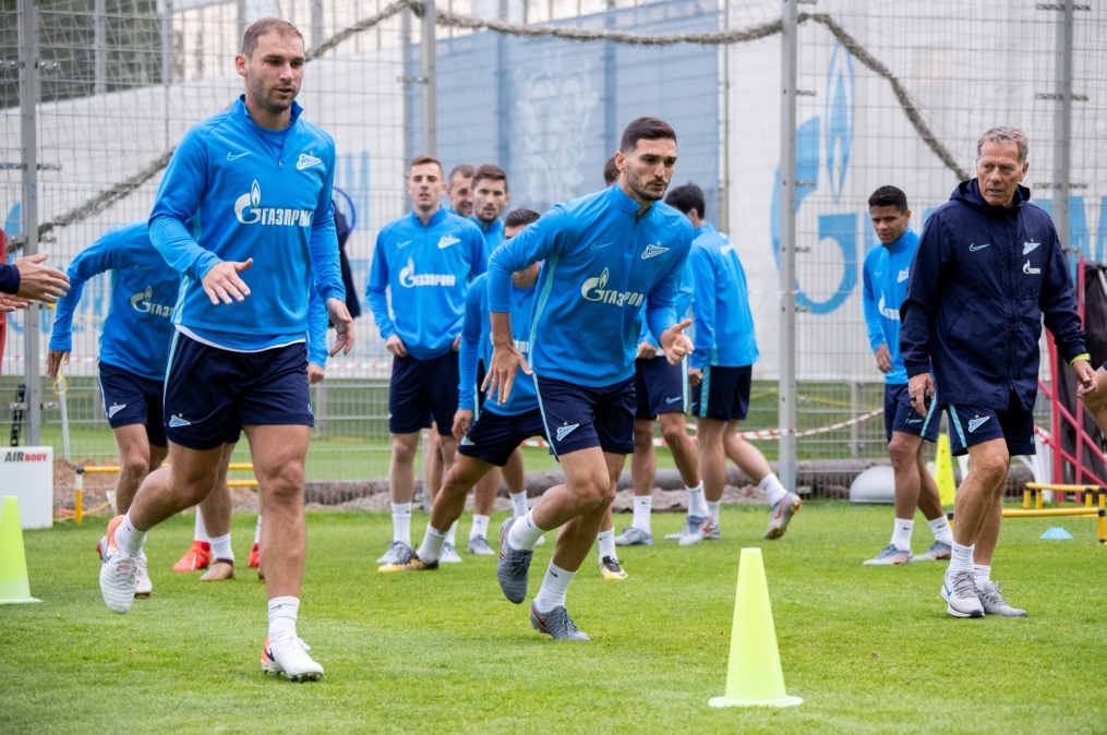Открытая тренировка «Зенита» перед матчем с «Тамбовом»