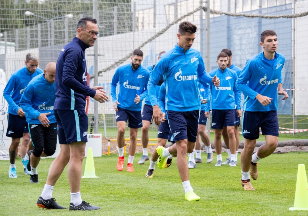 Открытая тренировка «Зенита» перед матчем с «Тамбовом»