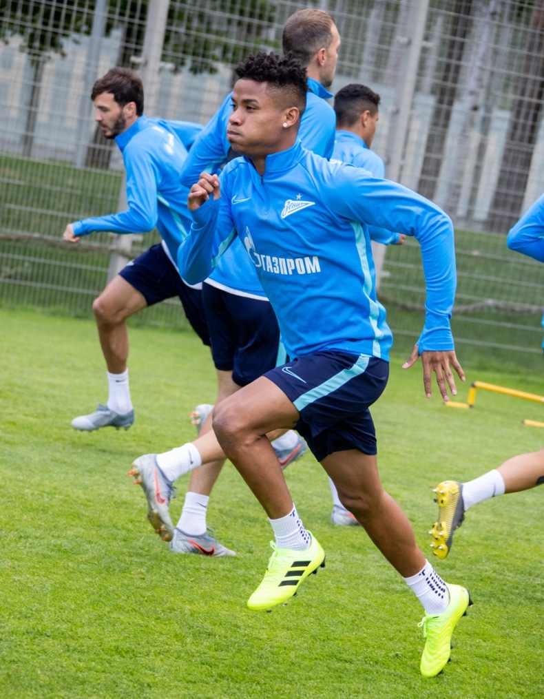 Открытая тренировка «Зенита» перед матчем с «Тамбовом»