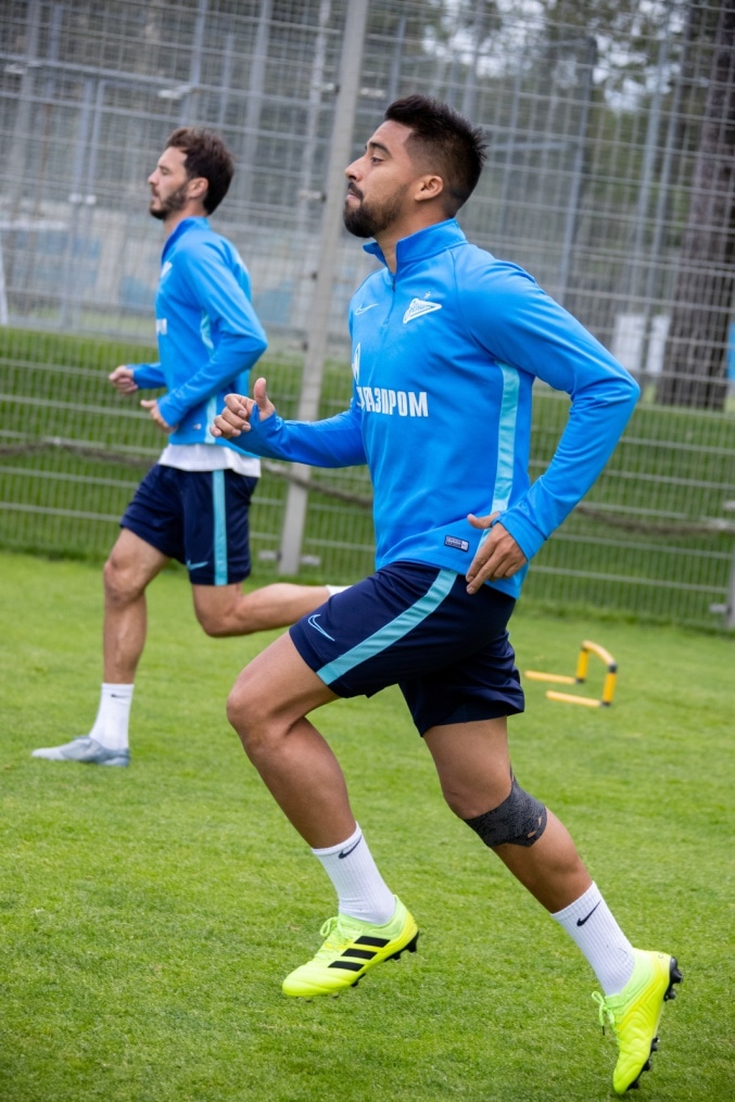 Открытая тренировка «Зенита» перед матчем с «Тамбовом»