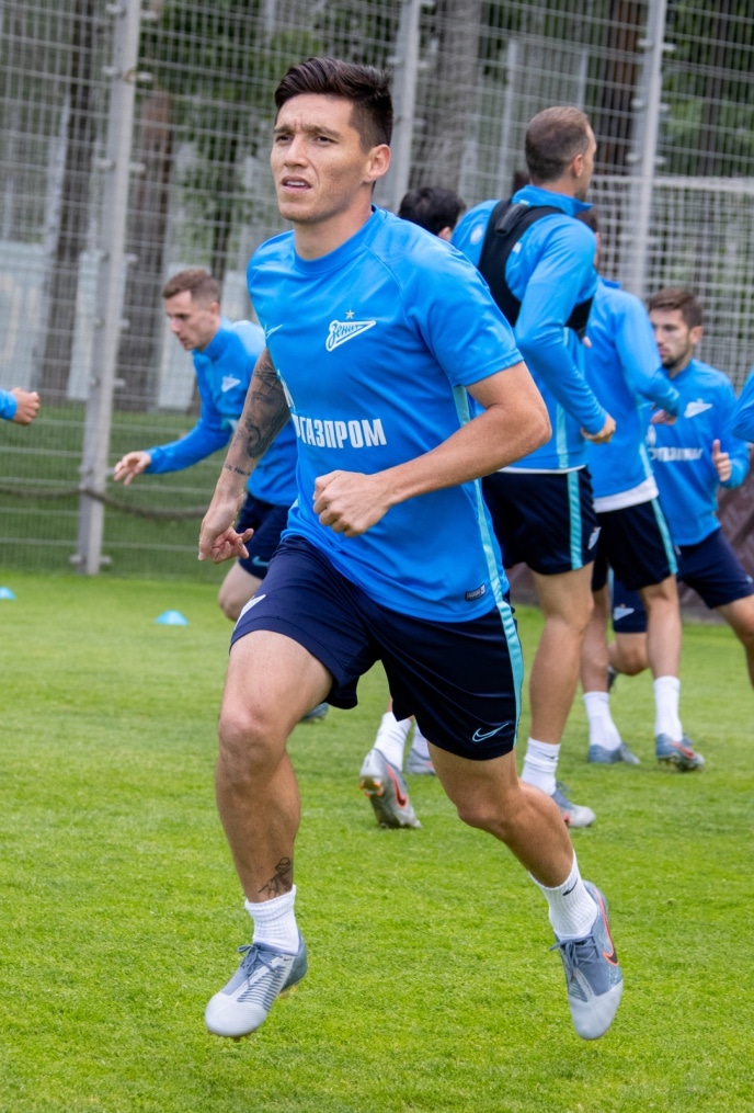 Открытая тренировка «Зенита» перед матчем с «Тамбовом»
