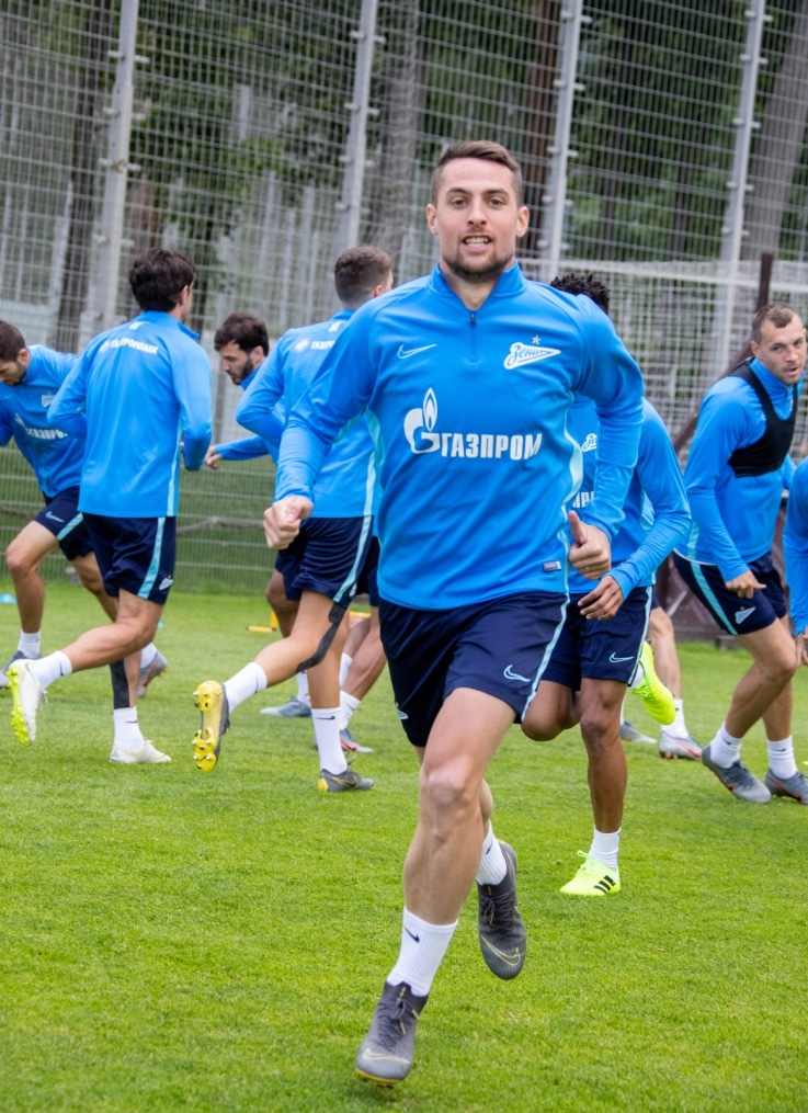 Открытая тренировка «Зенита» перед матчем с «Тамбовом»