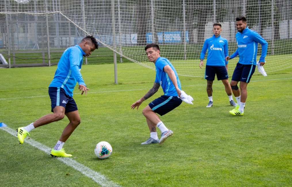 Открытая тренировка «Зенита» перед матчем с «Тамбовом»