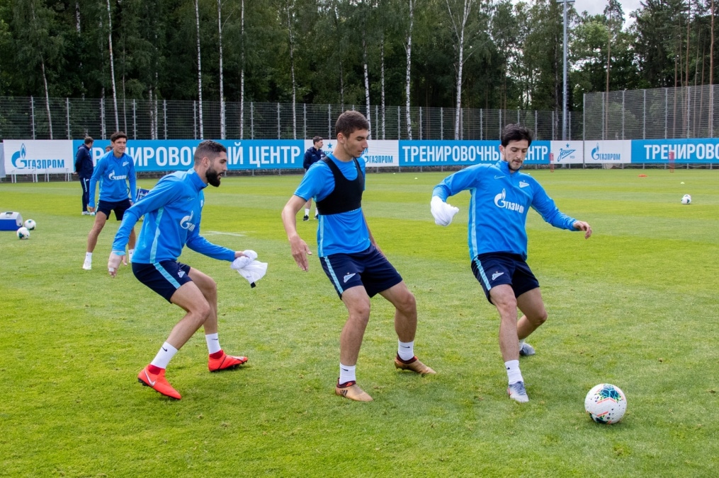 Открытая тренировка «Зенита» перед матчем с «Тамбовом»