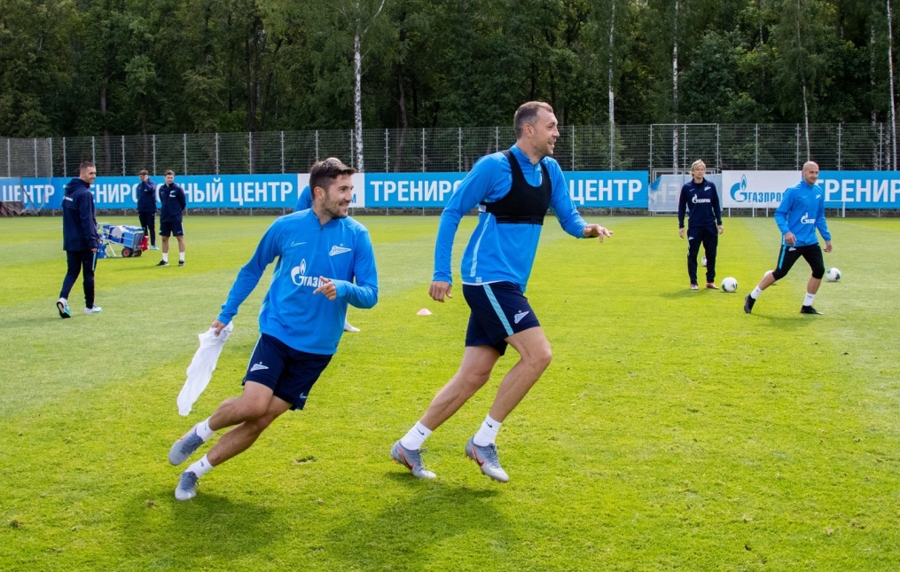 Открытая тренировка «Зенита» перед матчем с «Тамбовом»