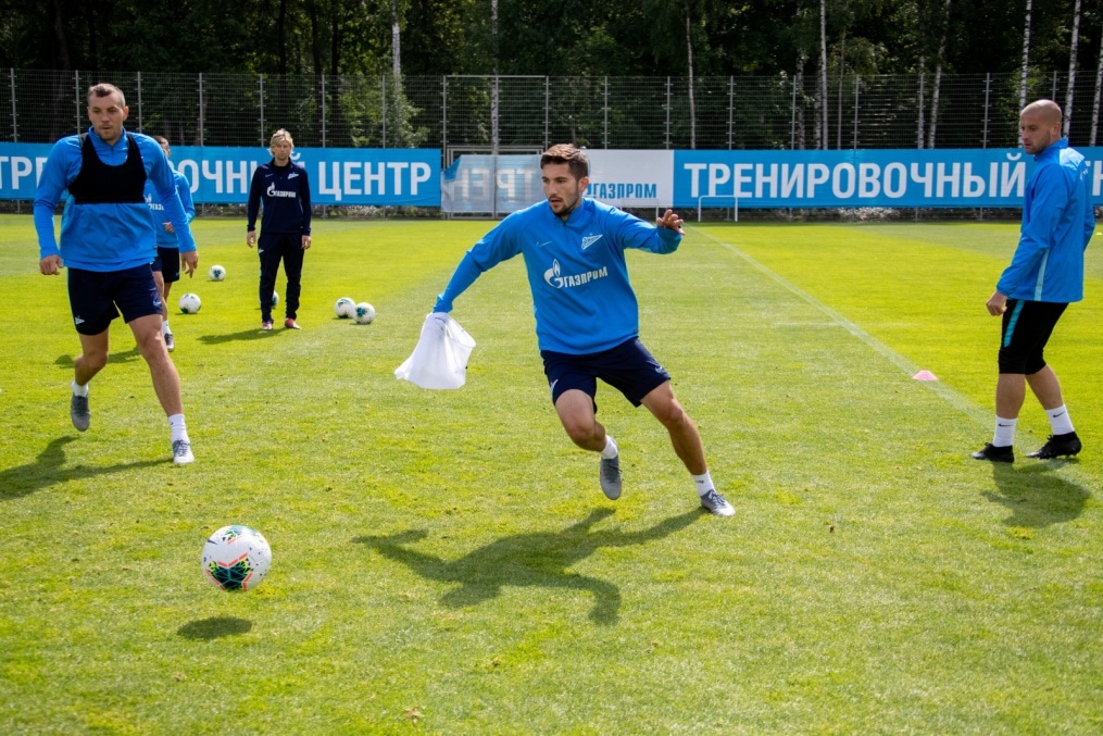 Открытая тренировка «Зенита» перед матчем с «Тамбовом»