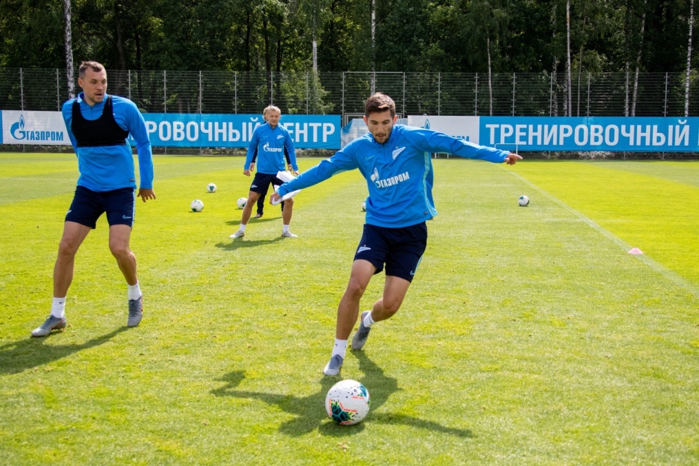 Открытая тренировка «Зенита» перед матчем с «Тамбовом»