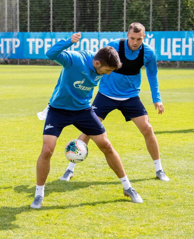 Открытая тренировка «Зенита» перед матчем с «Тамбовом»