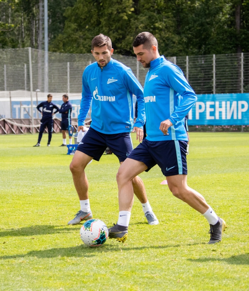 Открытая тренировка «Зенита» перед матчем с «Тамбовом»