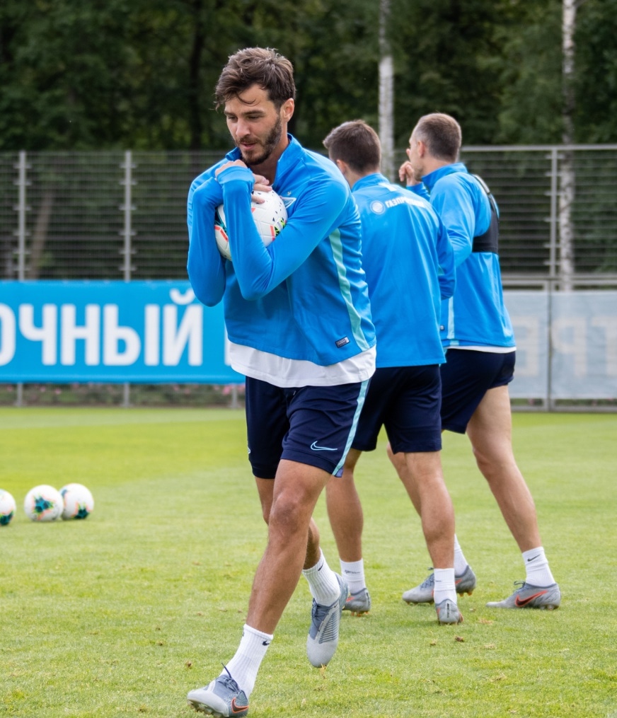 Открытая тренировка «Зенита» перед матчем с «Тамбовом»
