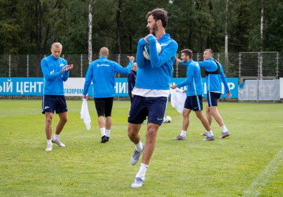Открытая тренировка «Зенита» перед матчем с «Тамбовом»