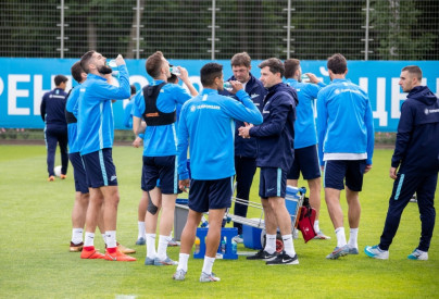 Открытая тренировка «Зенита» перед матчем с «Тамбовом»