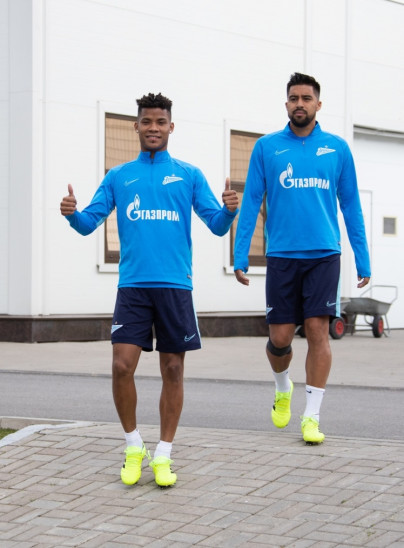 Открытая тренировка «Зенита» перед матчем с «Тамбовом»