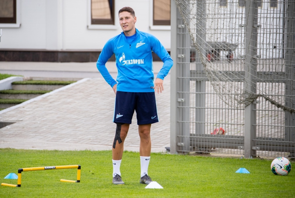 Открытая тренировка «Зенита» перед матчем с «Тамбовом»