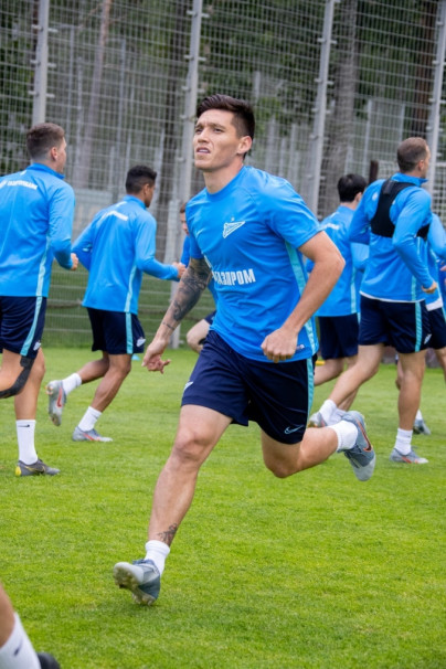 Открытая тренировка «Зенита» перед матчем с «Тамбовом»