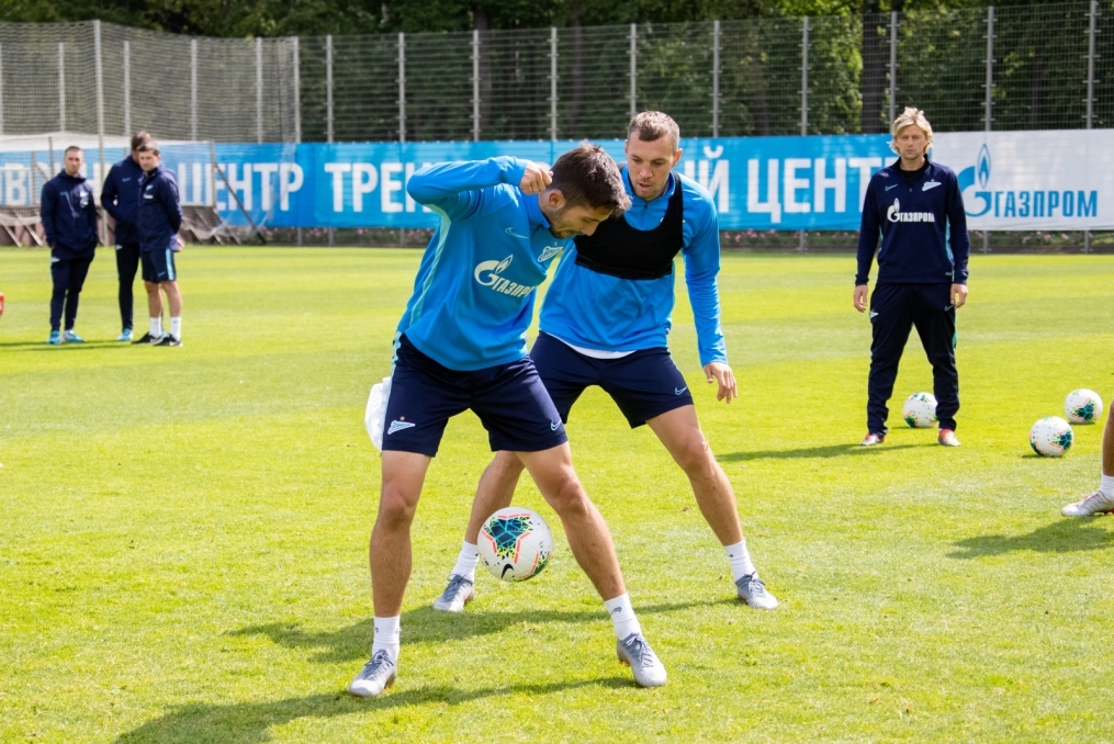Открытая тренировка «Зенита» перед матчем с «Тамбовом»