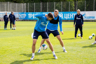 Открытая тренировка «Зенита» перед матчем с «Тамбовом»