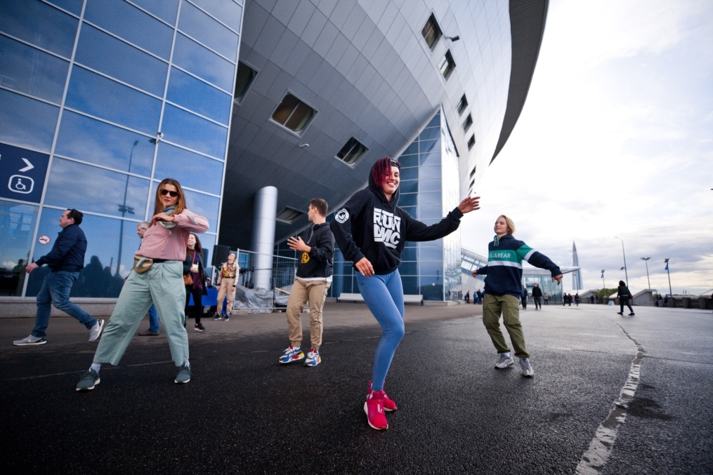 Фан-променад на матче «Зенит» — «Тамбов»