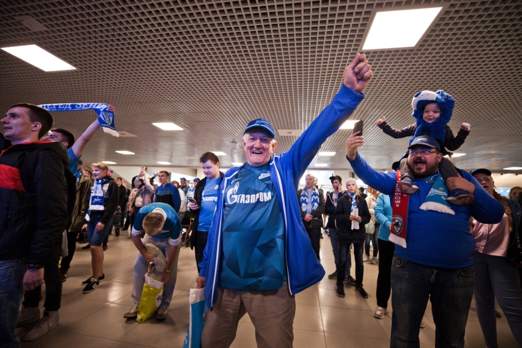 Фан-променад на матче «Зенит» — «Тамбов»