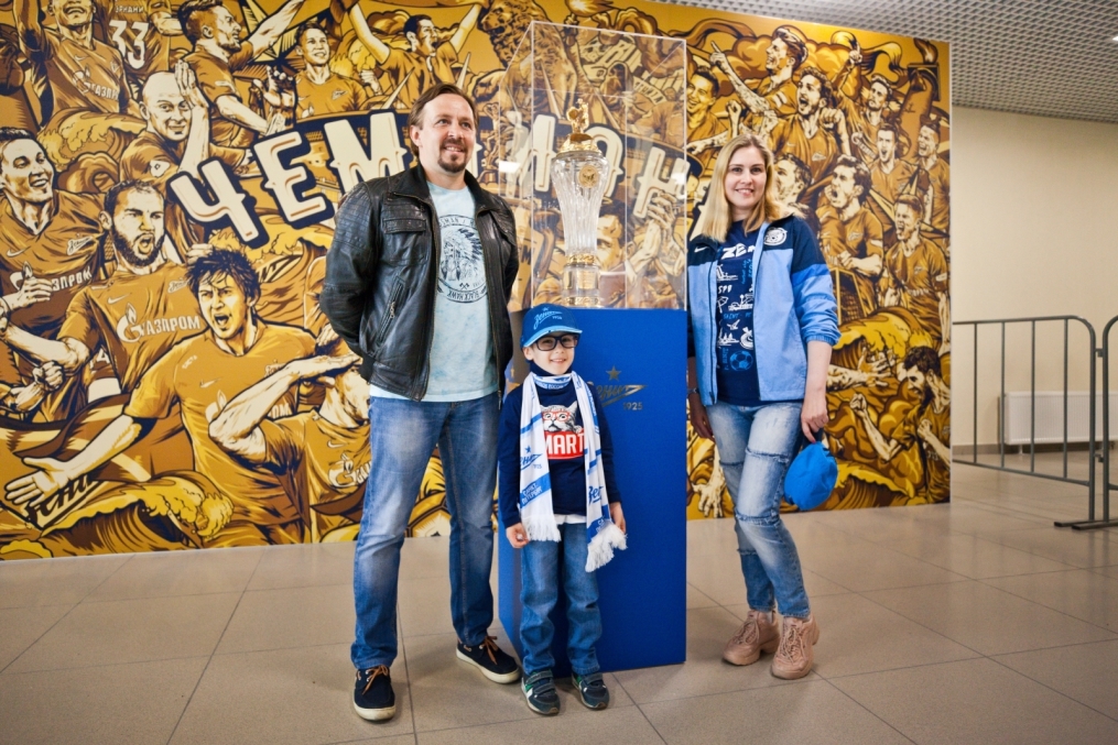 Фан-променад на матче «Зенит» — «Тамбов»