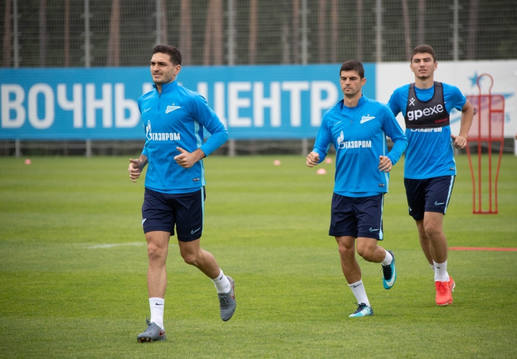 Открытая тренировка «Зенита» перед матчем с ФК «Сочи»