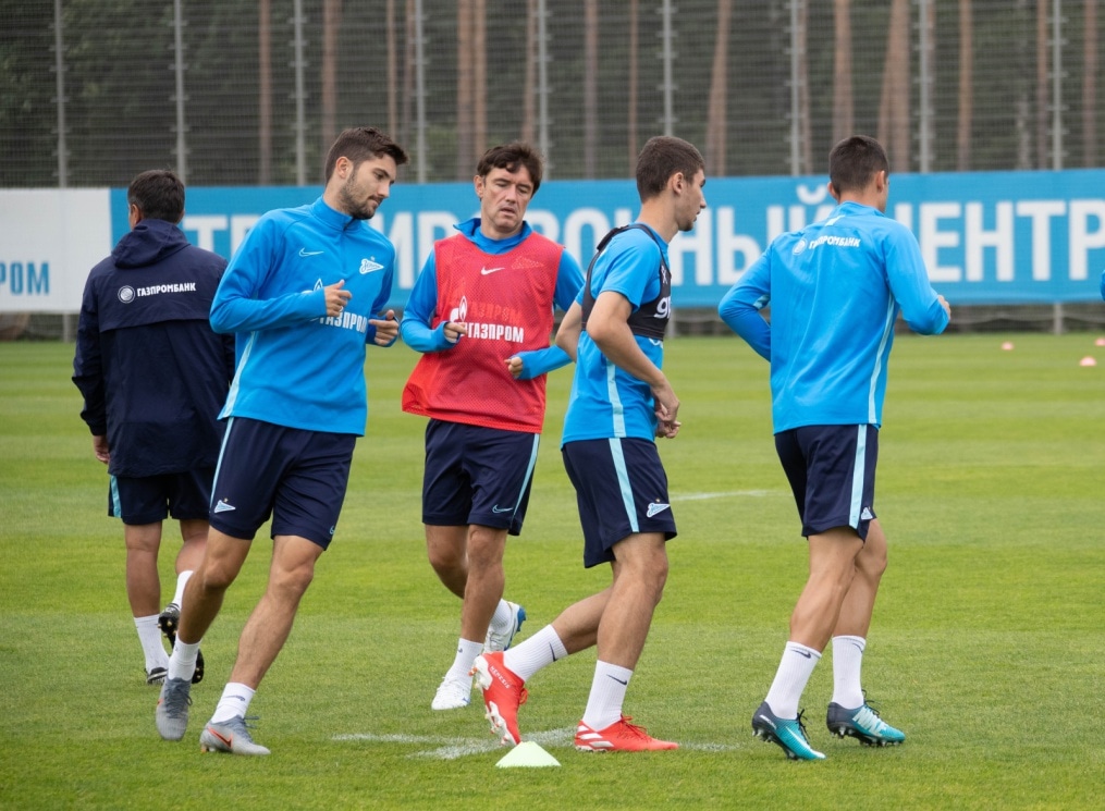 Открытая тренировка «Зенита» перед матчем с ФК «Сочи»