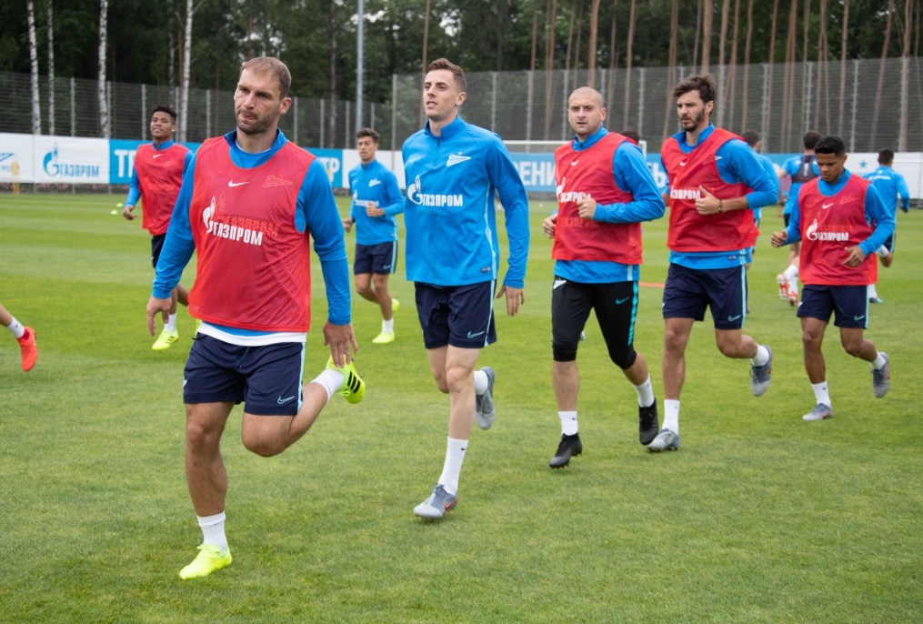 Открытая тренировка «Зенита» перед матчем с ФК «Сочи»