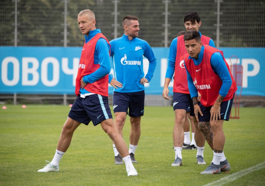 Открытая тренировка «Зенита» перед матчем с ФК «Сочи»