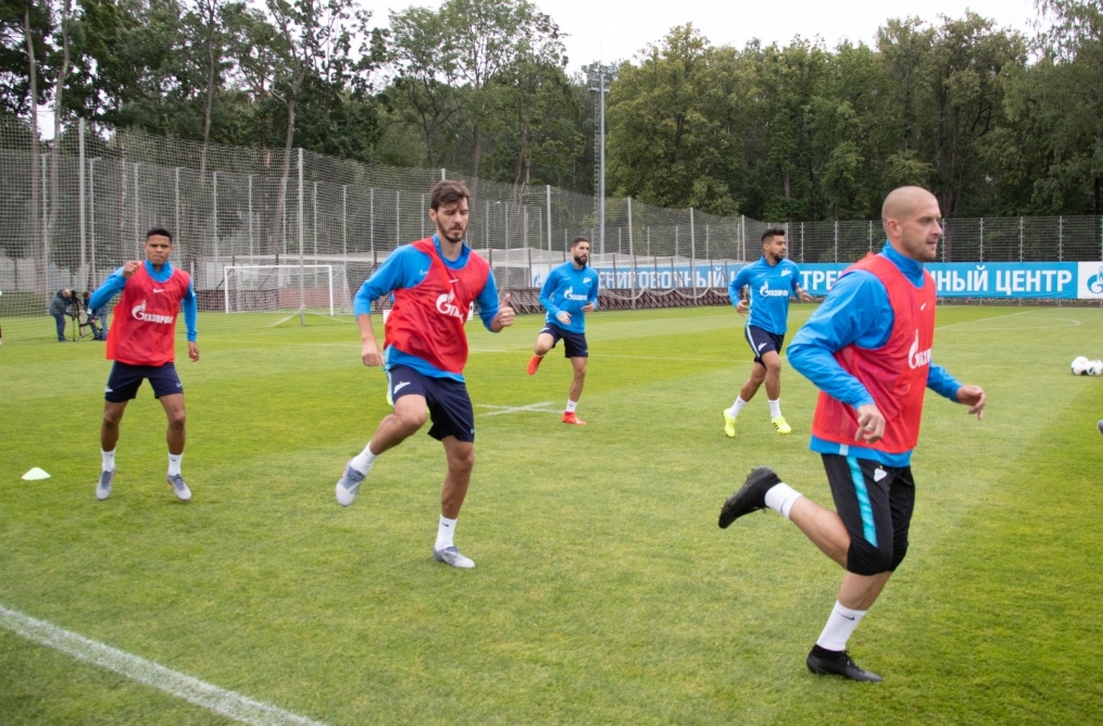 Открытая тренировка «Зенита» перед матчем с ФК «Сочи»