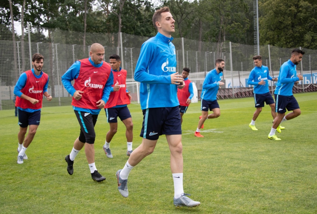 Открытая тренировка «Зенита» перед матчем с ФК «Сочи»