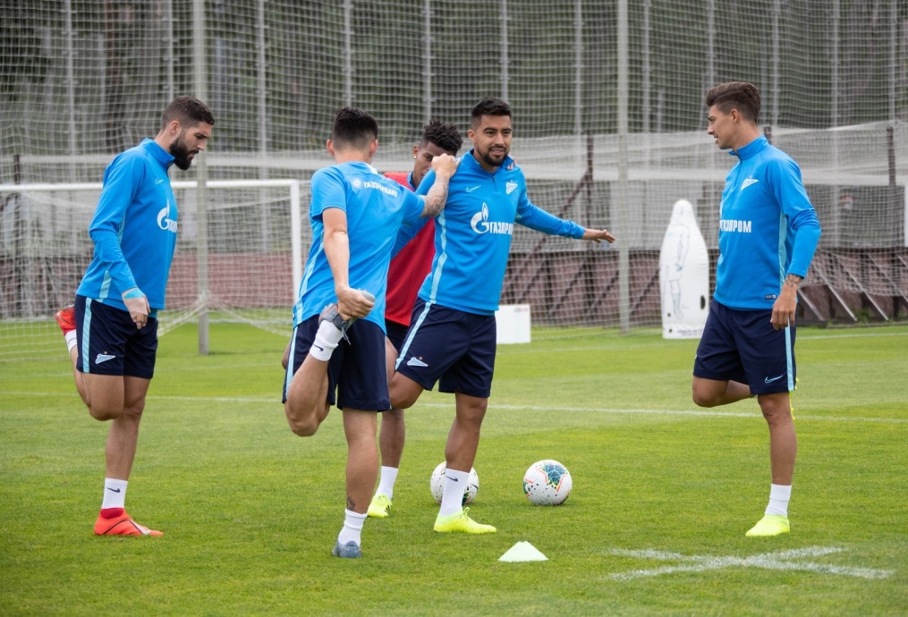 Открытая тренировка «Зенита» перед матчем с ФК «Сочи»