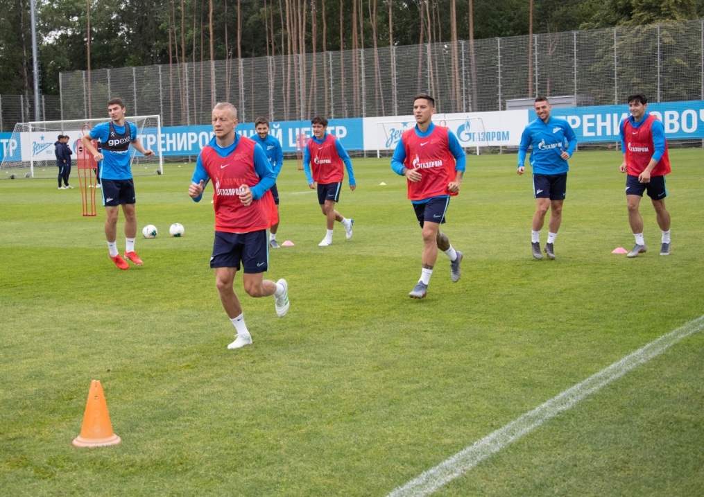 Открытая тренировка «Зенита» перед матчем с ФК «Сочи»