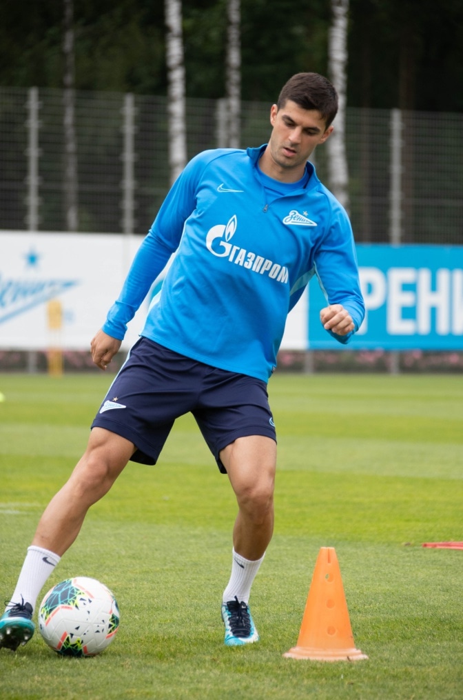 Открытая тренировка «Зенита» перед матчем с ФК «Сочи»