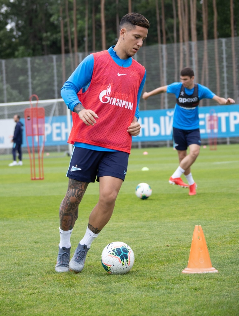 Открытая тренировка «Зенита» перед матчем с ФК «Сочи»