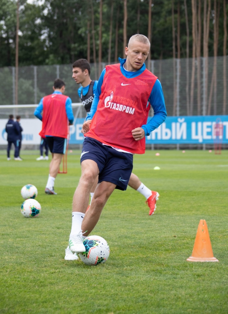 Открытая тренировка «Зенита» перед матчем с ФК «Сочи»