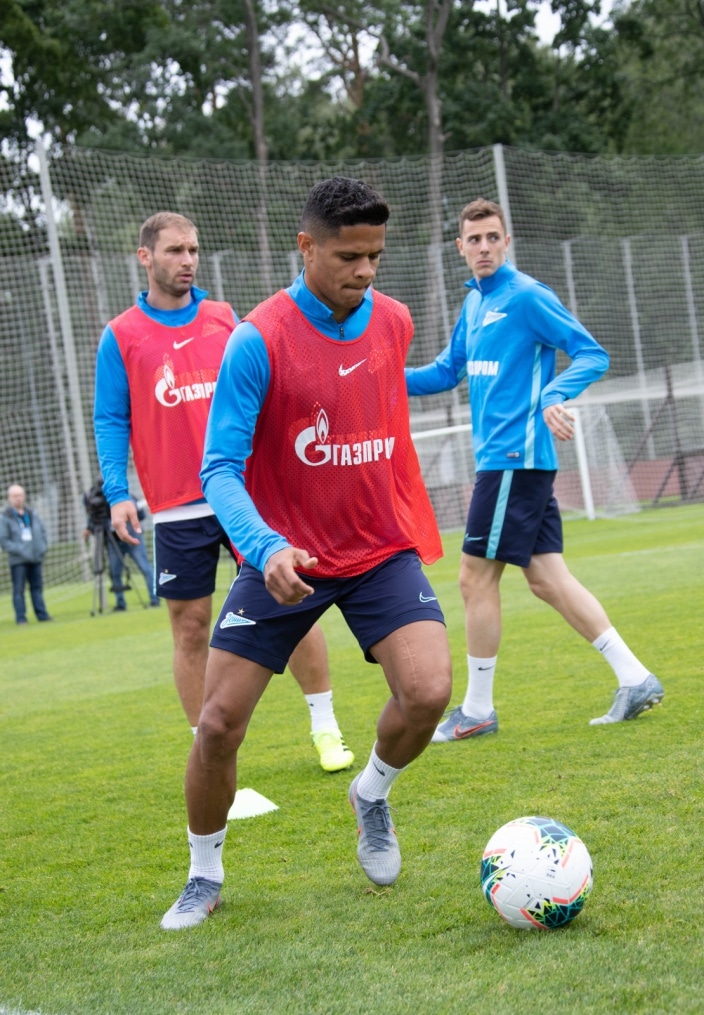 Открытая тренировка «Зенита» перед матчем с ФК «Сочи»