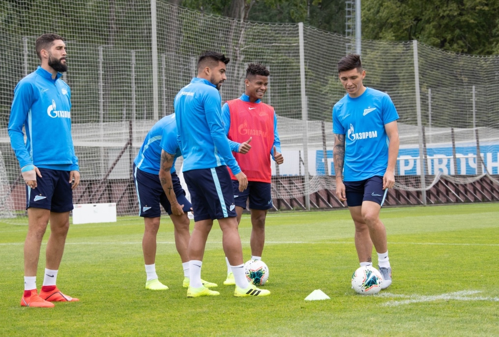 Открытая тренировка «Зенита» перед матчем с ФК «Сочи»