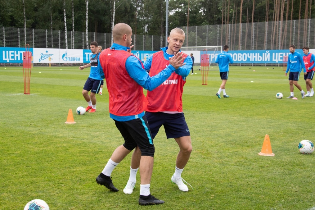 Открытая тренировка «Зенита» перед матчем с ФК «Сочи»