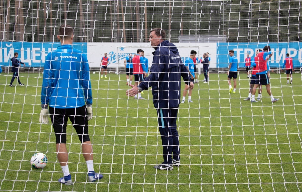 Открытая тренировка «Зенита» перед матчем с ФК «Сочи»