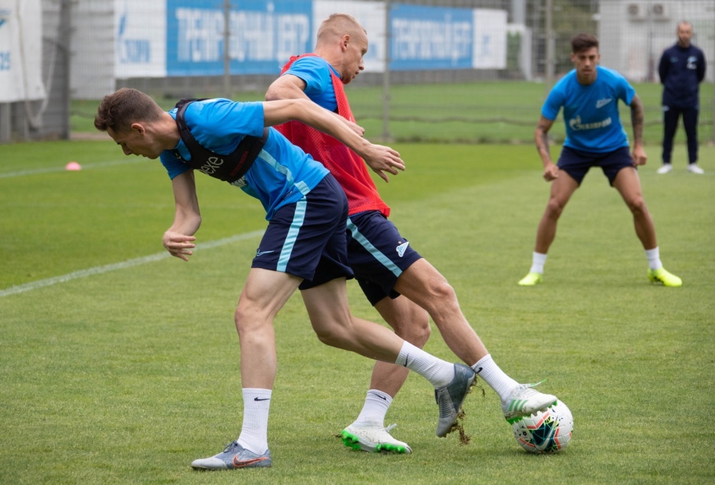 Открытая тренировка «Зенита» перед матчем с ФК «Сочи»