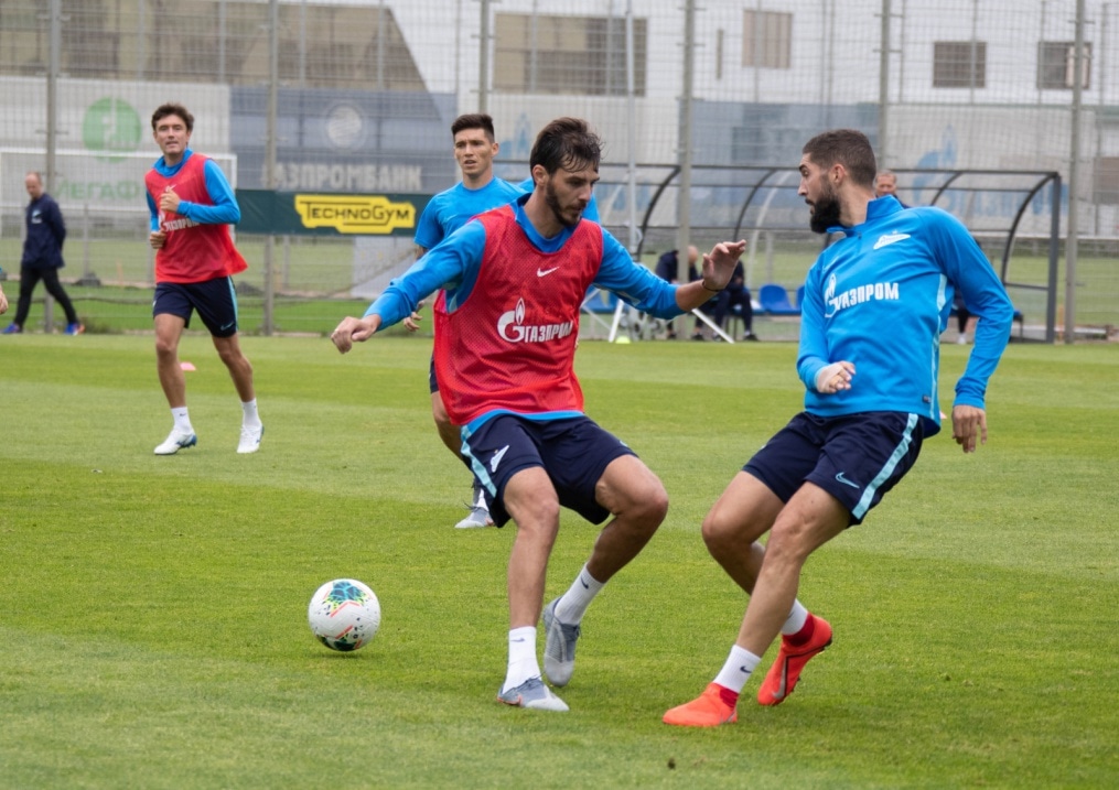 Открытая тренировка «Зенита» перед матчем с ФК «Сочи»