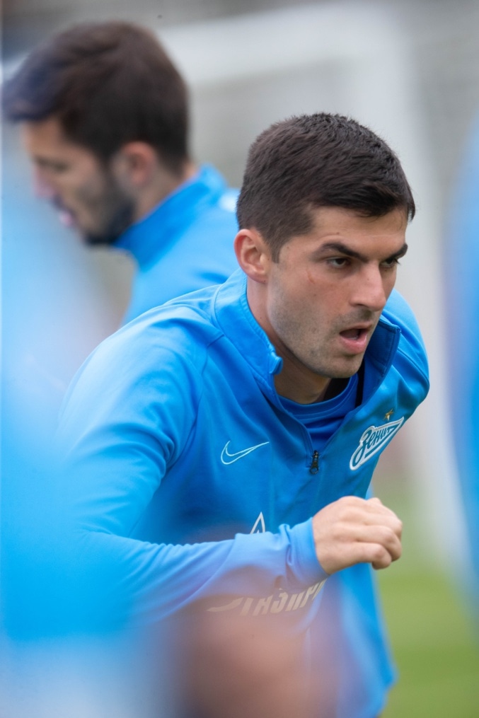 Открытая тренировка «Зенита» перед матчем с ФК «Сочи»