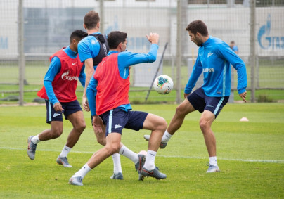 Открытая тренировка «Зенита» перед матчем с ФК «Сочи»