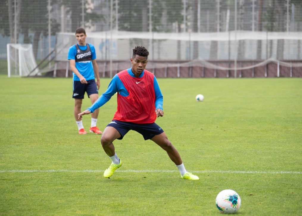 Открытая тренировка «Зенита» перед матчем с ФК «Сочи»