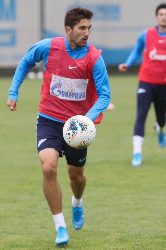 Открытая тренировка «Зенита» перед матчем с ФК «Краснодар»