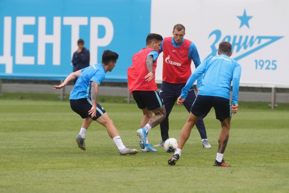 Открытая тренировка «Зенита» перед матчем с ФК «Краснодар»